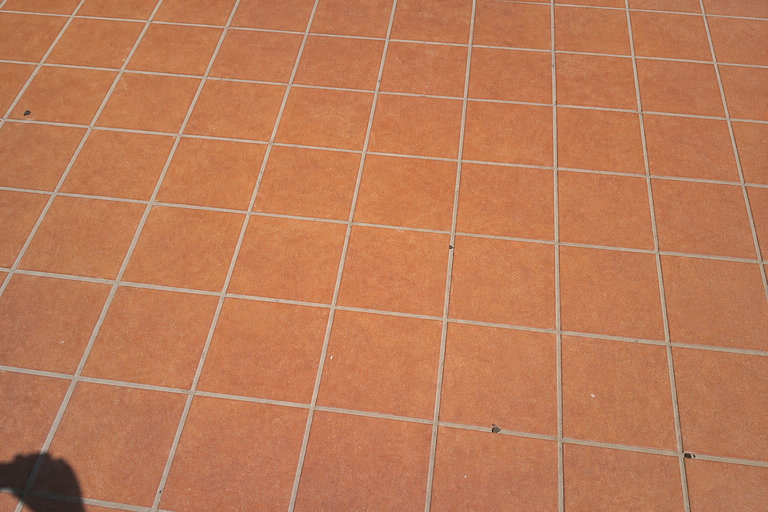 Chão de terracota tratado com Hidrofa-500