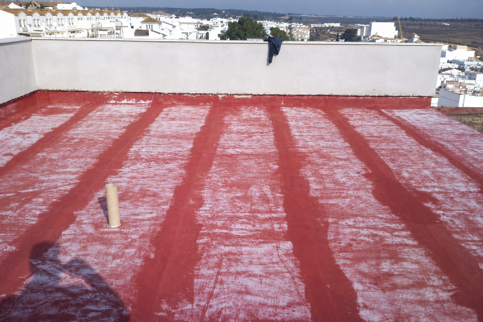 Terraza armada con Mallasnet